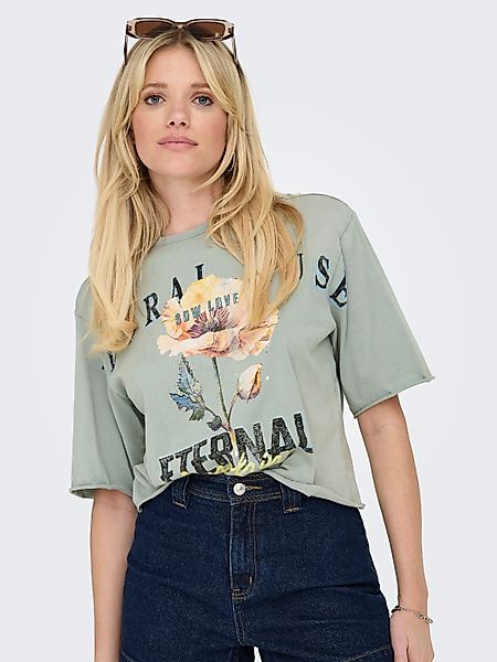 ONLY Kurzarmshirt ONLLUCY LIFE S/S FLOWERS günstig online kaufen