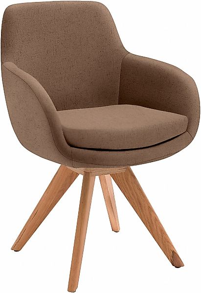 Musterring Esszimmerstuhl "Tavia" (Set) 2 Stk.Stativgestell Wildeiche massi günstig online kaufen