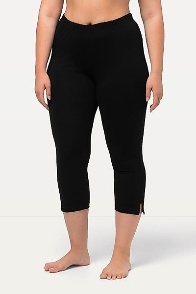 Ulla Popken Funktionshose Caprihose 7/8-Länge Elastikbund günstig online kaufen