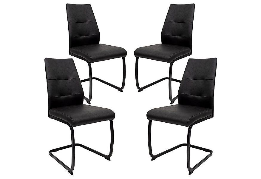 TRISENS Freischwinger Alessio (Stück, 4 St), Schwingstuhl mit robustem Meta günstig online kaufen