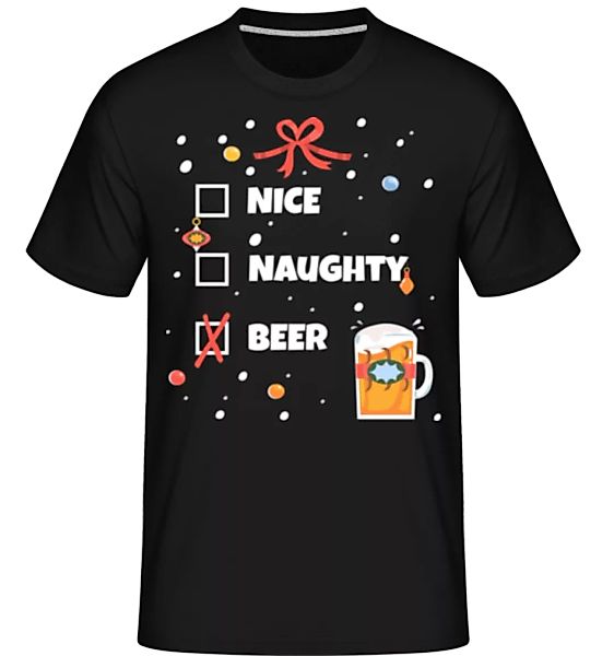 Nice Naughty Beer · Shirtinator Männer T-Shirt günstig online kaufen