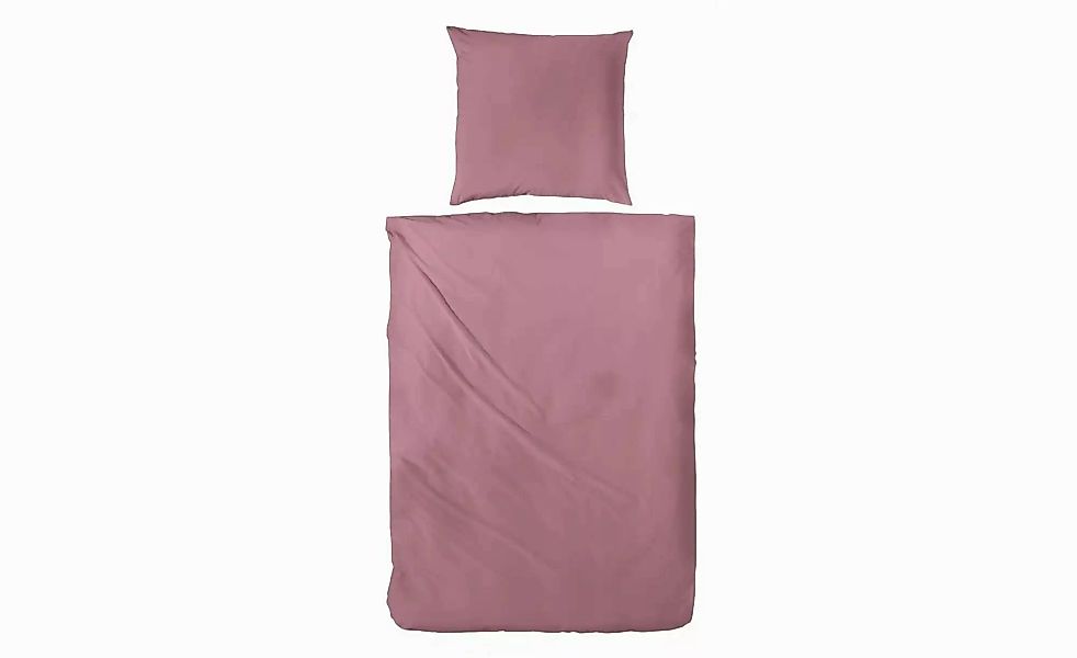 Mako-Satin Bettwäsche-Set   ¦ gelb ¦ Maße (cm): B: 200 H: 1 Bettwaren > Bet günstig online kaufen