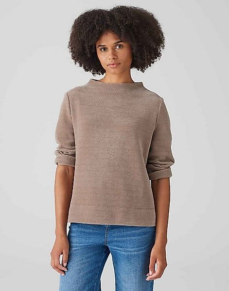 OPUS Sweater Strukturierter Sweater GELVET Regular aus Samt günstig online kaufen