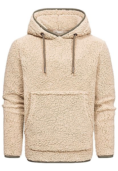 Amaci&Sons Kapuzenpullover SUNNYVALE Kapuzenpullover Teddyfell Herren günstig online kaufen