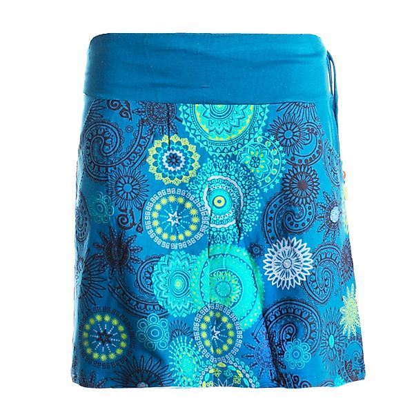 Vishes Minirock Kurzer Damen Baumwoll-Rock Taschen-Rock günstig online kaufen