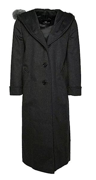 SAINT JACQUES Langmantel Mantel Damen Kunstpelz Kapuze Lang Parka Jacke Lan günstig online kaufen