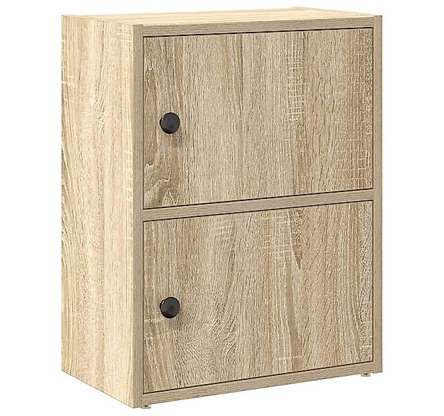 vidaXL Bücherregal Bücherregal Sonoma-Eiche 40x24x52 cm Holzwerkstoff, 1-tl günstig online kaufen