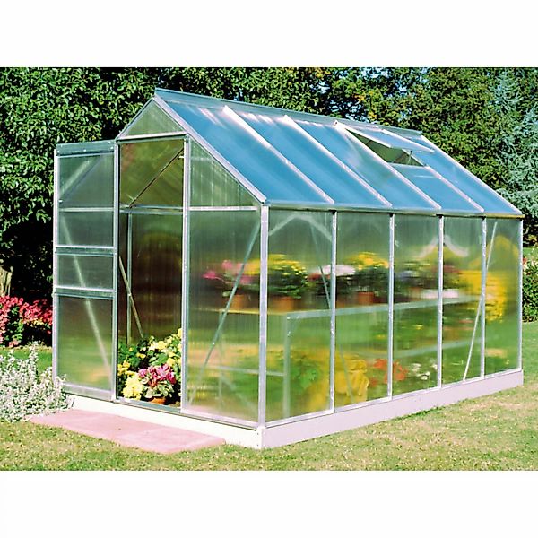 Halls Gewächshaus Popular 106 Alu 6,2 m² günstig online kaufen