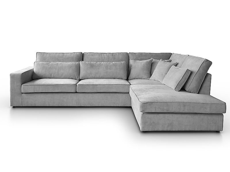 Beautysofa Ecksofa mit dekorativen Kissen PARMA, im modernes Design, klassi günstig online kaufen