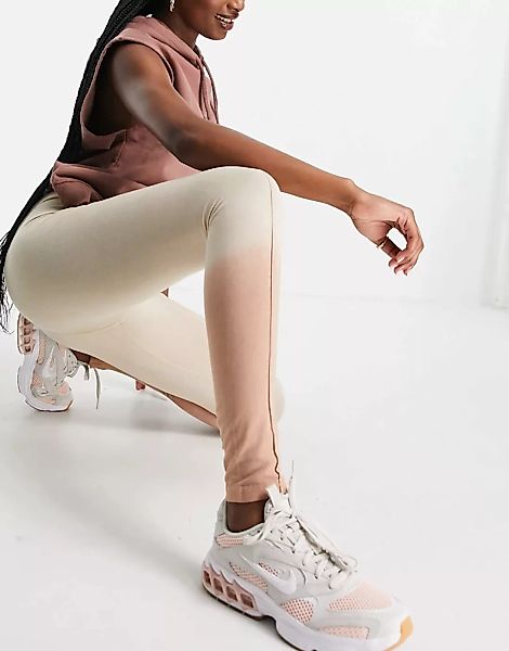 Public Desire – Leggings mit Tauchfärbung in Braun, Kombiteil-Mehrfarbig günstig online kaufen