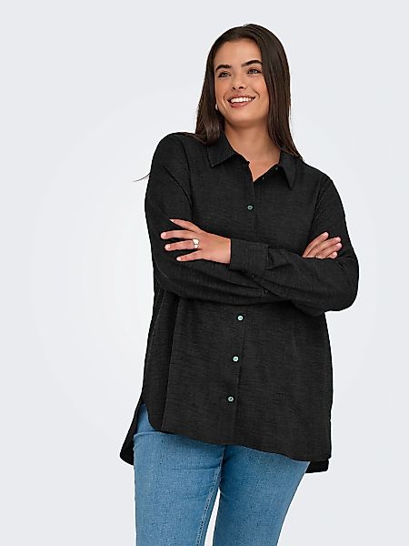 ONLY CARMAKOMA Hemdbluse "CARBAY LS SHIRT WVN BF" günstig online kaufen