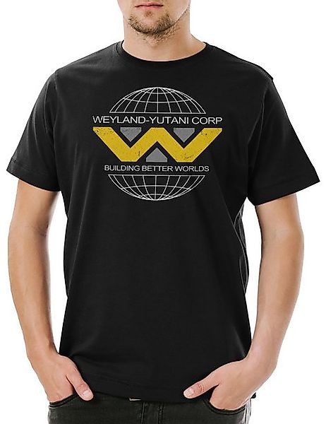 Urban Backwoods Print-Shirt Weyland Yutani II Herren T-Shirt Corp Corporati günstig online kaufen