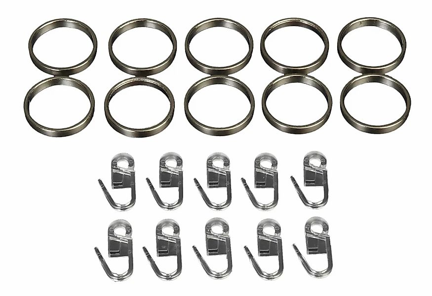 Liedeco Gardinenring für Gardinenstangen Ø 20 mm günstig online kaufen