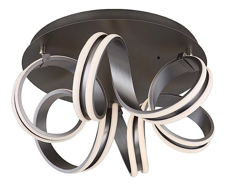 GLOBO LIGHTING Deckenleuchte »KUNI« LED-Modul 1 Stk. warmweiß - kaltweiß De günstig online kaufen