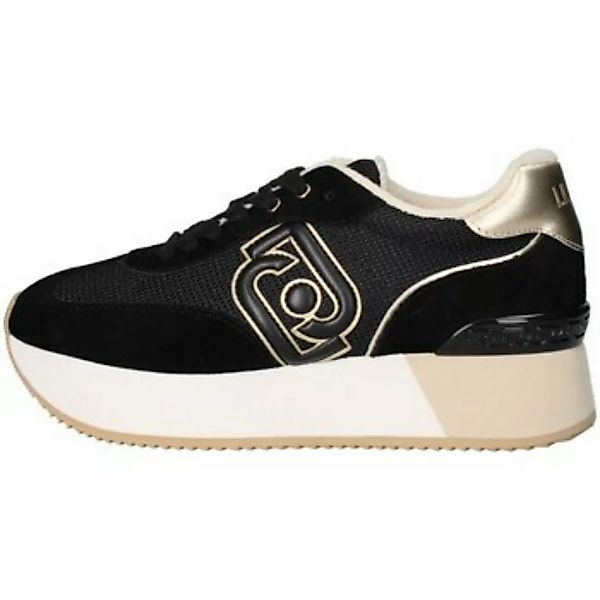 Liu Jo  Sneaker Dreamy02 S1189 Turnschuhe Frau Schwarz und Gold günstig online kaufen