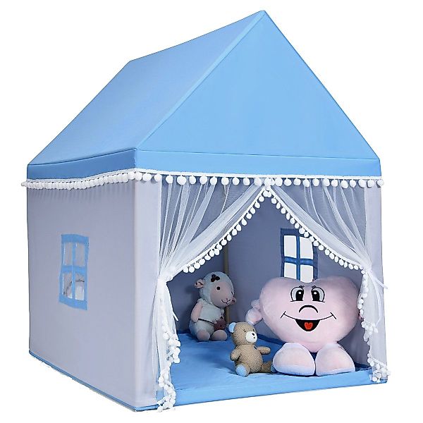 COSTWAY Spielzelt Kinder, mit Baumwolldecke, Fenster günstig online kaufen