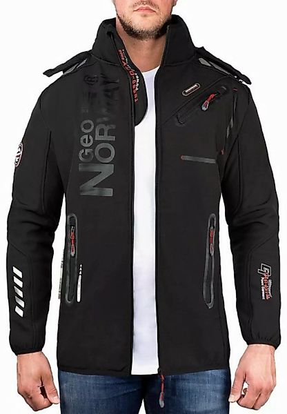 Geo Norway Softshelljacke Herren Outdoor Jacke baroyaute mit abnehmbarer Ka günstig online kaufen