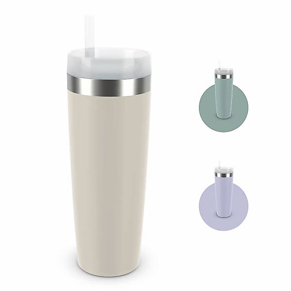 Emsa Isolierflasche "Travel Mug Cool³" 3 Deckelpositionen, für gängige Auto günstig online kaufen