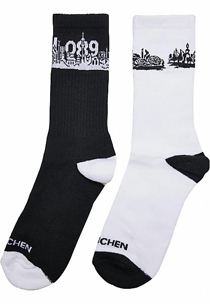 MisterTee Basicsocken "MisterTee Unisex Major City 089 Socks 2-Pack" 1 Paar günstig online kaufen