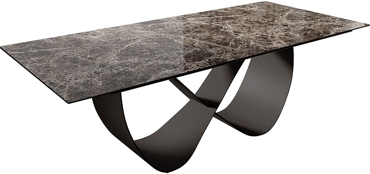 DELIFE Esstisch Edge, Keramik Laminam® Emperador günstig online kaufen