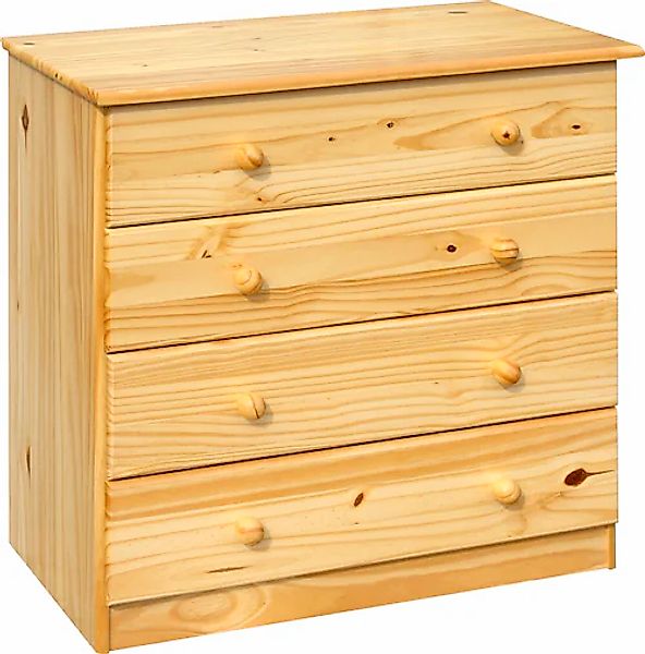 Möbilia Kommode "Chur" aus Massivholz Kiefer günstig online kaufen