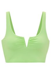 Venice Beach Crop-Bikini-Top "Lucky" mit V-Bügel Detail vorne günstig online kaufen