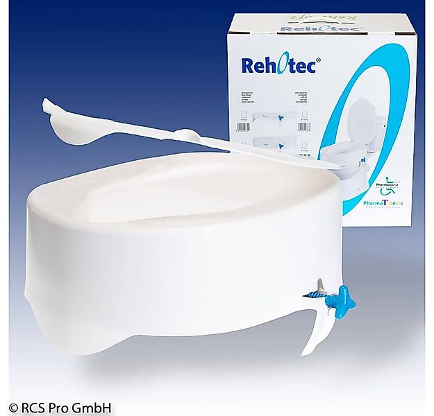 Pharmaouest Toilettensitzerhöhung Rehotec Toilettensitzerhöhung mit Deckel, günstig online kaufen