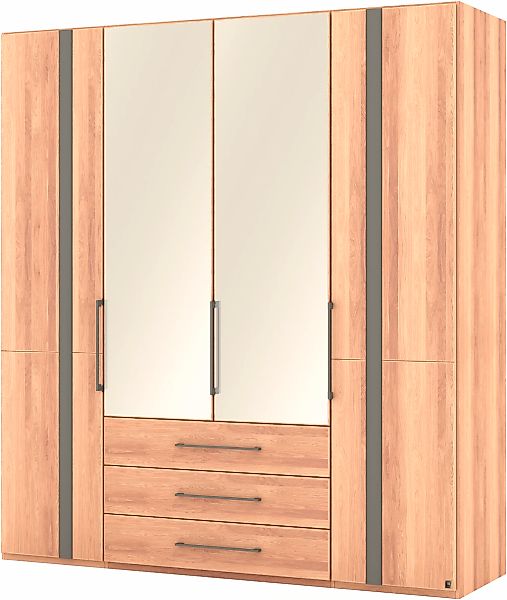 Musterring Kleiderschrank "Sorrent, Kleiderschrank, teilmassiv Eiche" mit T günstig online kaufen