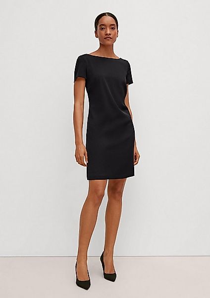 comma Minikleid Kleid Kurzes Kleid mit U-Boot-Ausschnitt günstig online kaufen