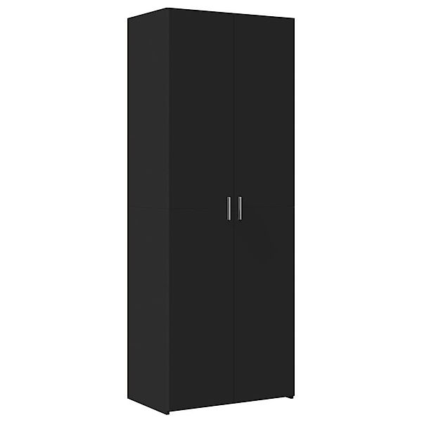 vidaXL Highboard Highboard Schwarz 70x42,5x185 cm günstig online kaufen