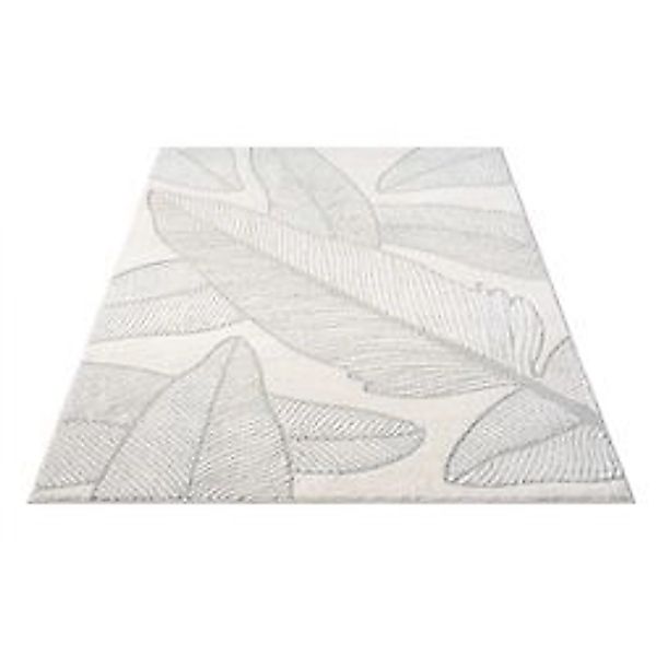 payé Teppich Ello 0629 Boho Flachflor 140x200 cm Grau günstig online kaufen