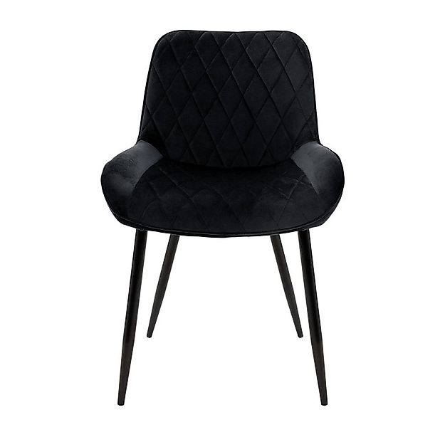 ML-DESIGN Stuhl Esszimmerstuhl mit Rücken- und Armlehnen, Metallbeine Küche günstig online kaufen