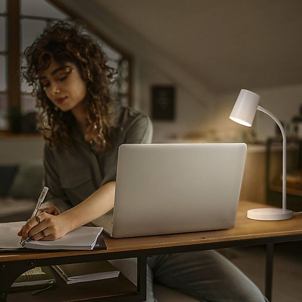 OSRAM Tischleuchte Office Line Desk Trapezium, weiß, GU10 günstig online kaufen