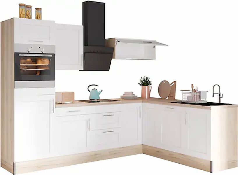 KOCHSTATION Küche »KS-Ahus«, 200 x 270 cm breit, wahlweise mit E-Geräten, S günstig online kaufen