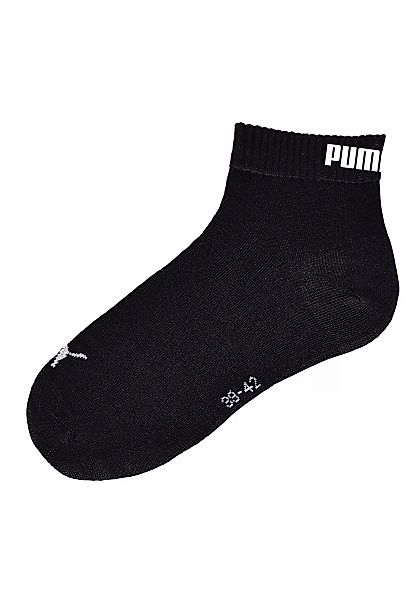 PUMA Kurzsocken, (9 Paar), Atmungsaktiv, feuchtigkeitsregulierend, Rippenbü günstig online kaufen