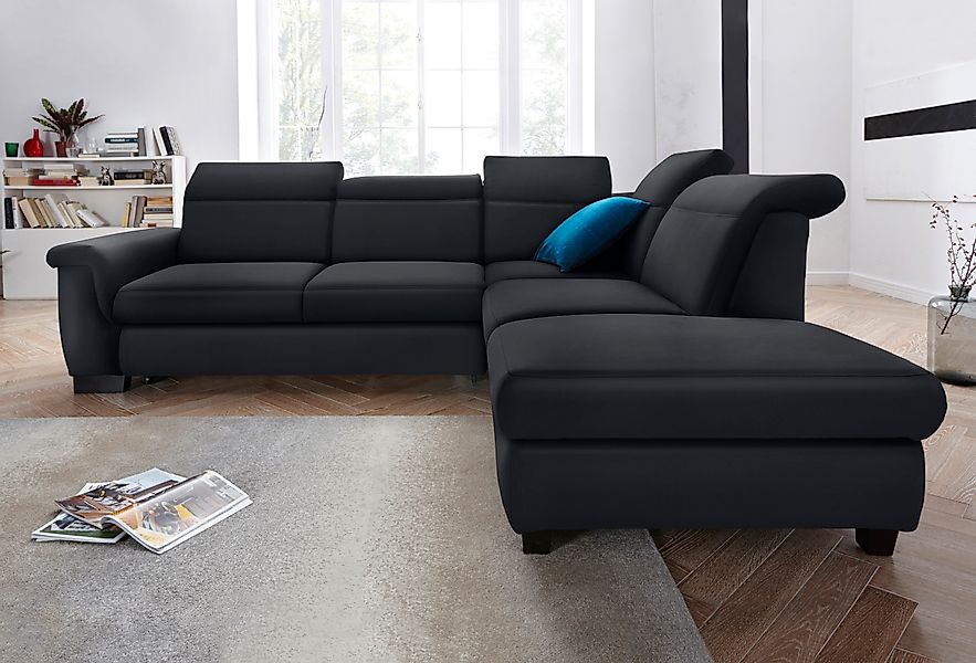 DOMO collection Ecksofa »Sully komfortables Sofa, L-Form«, wahlweise mit Be günstig online kaufen