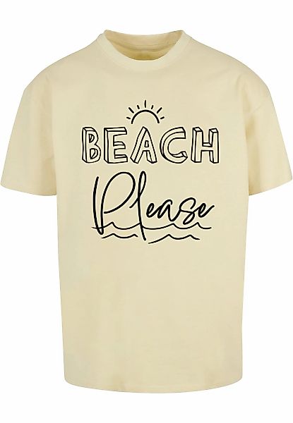 Merchcode T-Shirt "Merchcode Herren Beach Please Heavy Oversized Tee", (1 t günstig online kaufen
