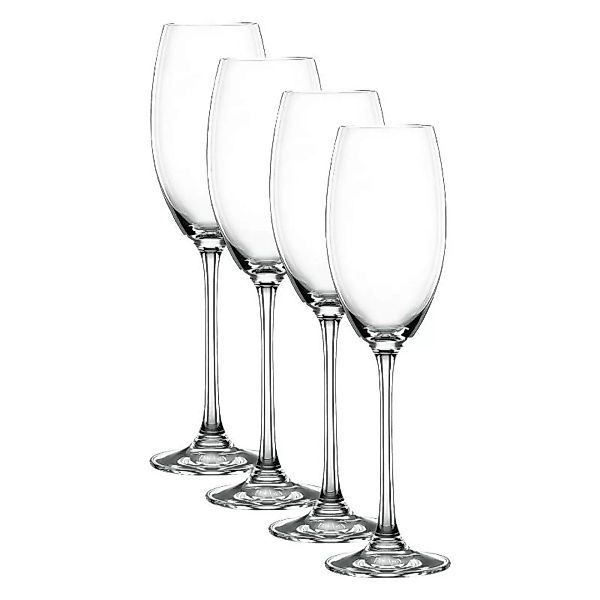 Nachtmann Vivendi Premium - Lead Crystal Champagnerkelch Glas Set 4-tlg. 27 günstig online kaufen
