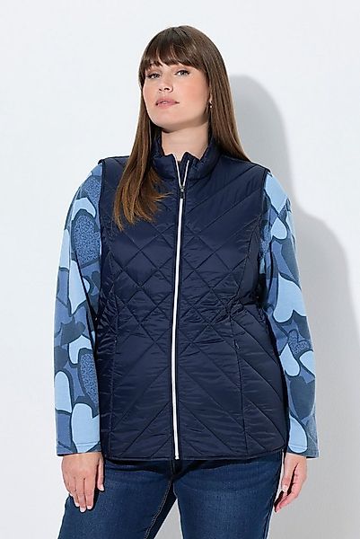 Ulla Popken Steppweste HYPRAR Funktions-Steppweste Kontrastfutter günstig online kaufen