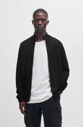 BOSS ORANGE Strickjacke Avac mit Logostickerei günstig online kaufen
