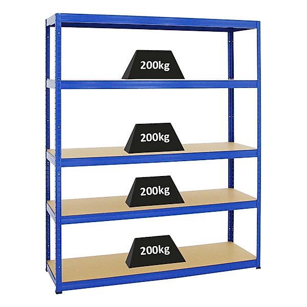 PROREGAL® Schwerlastregal Stabiles Lastenregal Kellerregal ELEPHANT günstig online kaufen