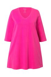 Ulla Popken Longshirt Longshirt Ziernähte A-Linie günstig online kaufen