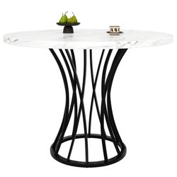 KLAM HOME Esstisch Runder Esstisch (80 günstig online kaufen