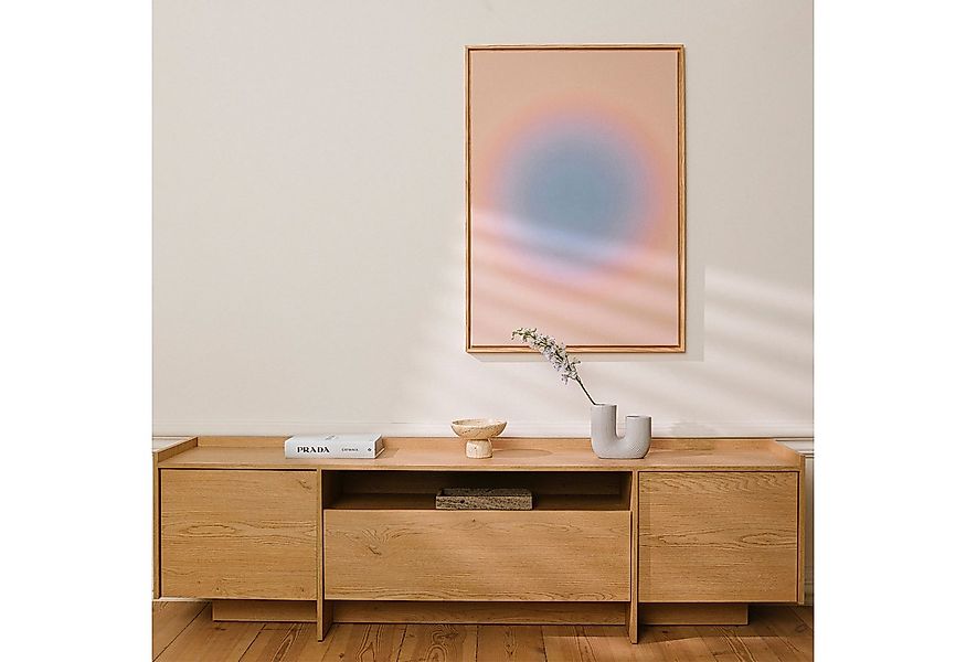 IDIMEX Lowboard KLINT, Fernsehtisch für 80" TV mit Kabeldurchlass Holzoptik günstig online kaufen