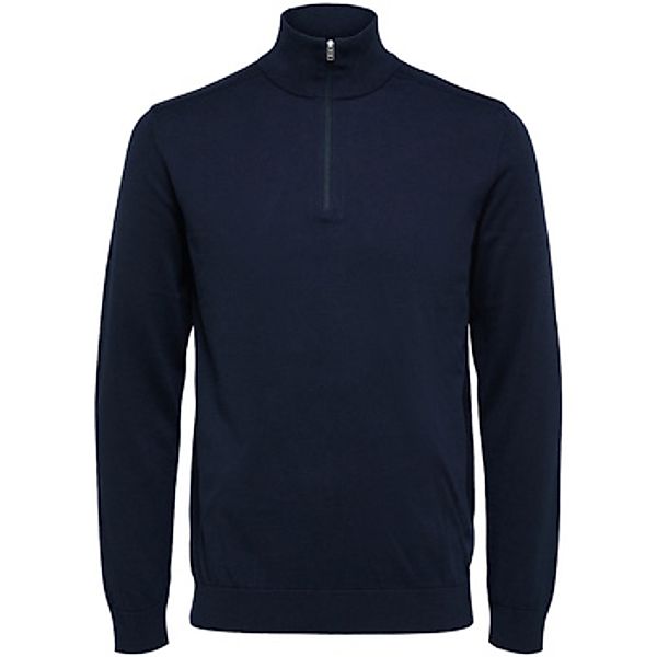 Selected Troyer SLHBERG HALF ZIP CARDIGAN NOOS Baumwolle, regular fit günstig online kaufen