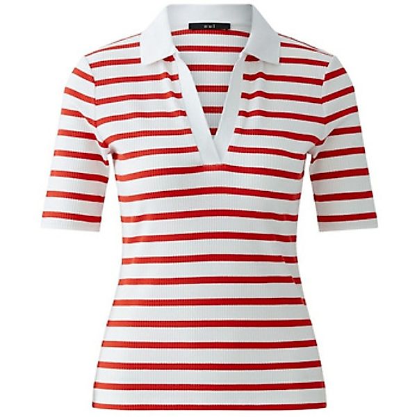 Oui  T-Shirts & Poloshirts Poloshirt kurzarm für Damen günstig online kaufen