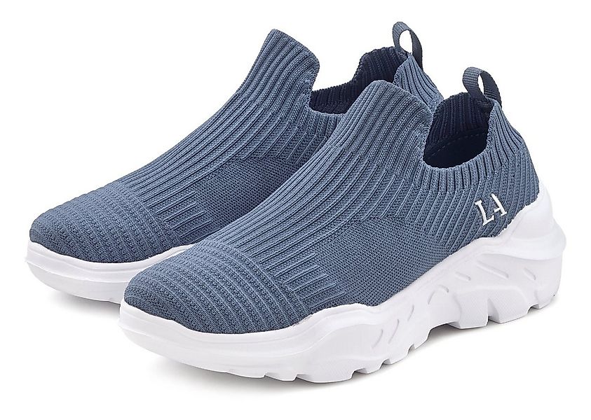 LASCANA Sneaker Halbschuh, Slipper, Freizeitschuh zum Reinschlüpfen VEGAN günstig online kaufen