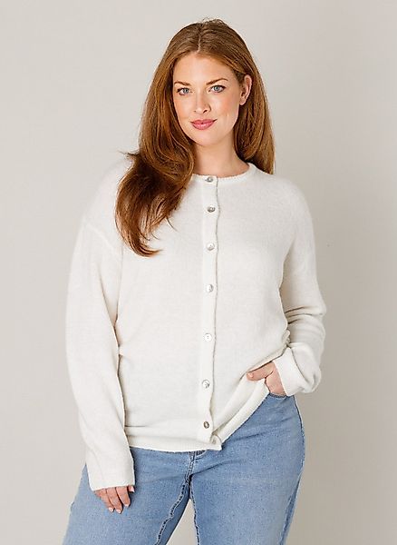 Base Level Curvy Cardigan Yulia mit günstig online kaufen