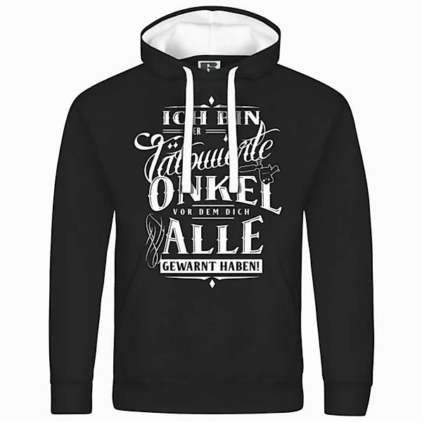 deinshirt Kapuzenpullover Herren Kapuzenpullover Ich bin der tätowierte Onk günstig online kaufen