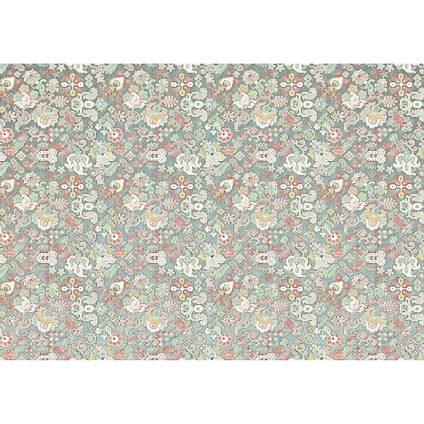Sanders & Sanders Fototapete Meeresblumen Multicolor 400 x 280 cm 611867 günstig online kaufen